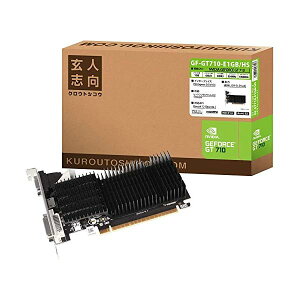 ���l�u�� NVIDIA GeForce GT 710 ���� �O���t�B�b�N�{�[�h 1GB �q�[�g�V���N �t�@�����X �y�������K