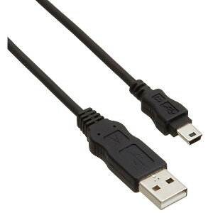 �G���R�� USB�P�[�u�� �yminiB�z USB2.0 (USB A �I�X to miniB �I�X) RoHS�w�ߏ��� 3m �u���b�N USB-ECOM530