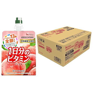PERFECTVITAMIN Perfect Vitamin 1�����̃r�^�~���[���[ �H���@�� �s�[�`�� 180g ×24�� �n�E�X�E�F���l