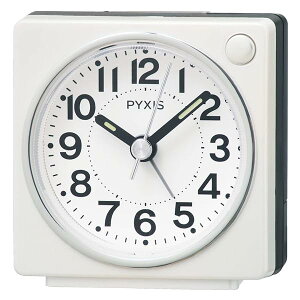 �Z�C�R�[�N���b�N(Seiko Clock) �ڊo�܂����v �u�����v �A�i���O ���p�[�� 65×64×38mm PYXIS �s�N�V