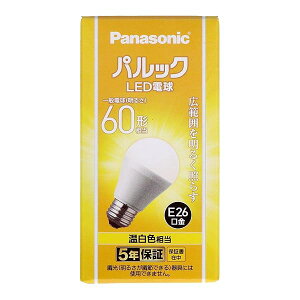 �p�i�\�j�b�N LED�d�� �������a26mm �d��60�`���� �����F����(7.3W) ��ʓd�� �L�͈͂��Ƃ炷�L