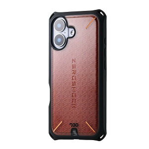 �G���R�� iPhone 17 �P�[�X �J�o�[ �ϏՌ� �Ռ��z�� ZEROSHOCK D3O�f�� [�t�B�����t��] �g���v���X�g