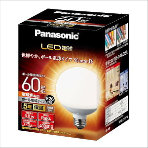 �p�i�\�j�b�N LED�d�� �������a26mm �d��60�`���� �d���F����(5.8W) ��ʓd���E�{�[���d���^�C�v
