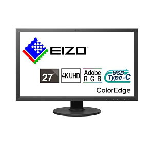 EIZO �J���[�}�l�[�W�����g���j�^�[ | ColorEdge CS2740-ZBK | 26.9�^4K UHD�EUSB Type-C�EAdobe RGB 99���EDCI-P