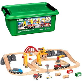 BRIO 木製レール 知育玩具 カーゴレールデラックスセット [全54ピース] 対象年齢 3歳~ 33097 誕生