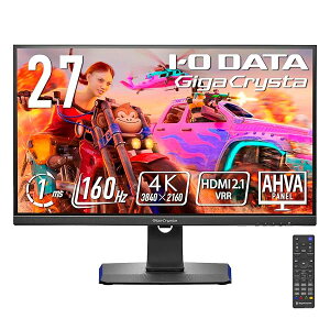 �A�C�E�I�[�E�f�[�^ IODATA �Q�[�~���O���j�^�[ 27�C���` GigaCrysta 160Hz 1ms AHVA�p�l�� (HDMI2.1/4K/PS5