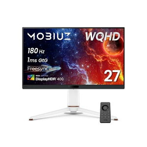 �x���L���[�W���p�� BenQ MOBIUZ EX271Q �Q�[�~���O���j�^�[ 27�C���`/WQHD/180Hz/1ms/HDR 400/PixSoul�G��