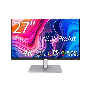 ASUS 4K ���j�^�[ ProArt PA279CV-J 27�C���`(���P�_���� HDR IPS Type-C 65W PD Display Port HDMIx2 �������� �c