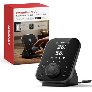 SwitchBot �X�}�[�g�����R�� �n�u3 �ԊO���Ɠd���Ǘ� Alexa - 2.4�C���`���j�^�[�t�� �X�C�b�`�{�b