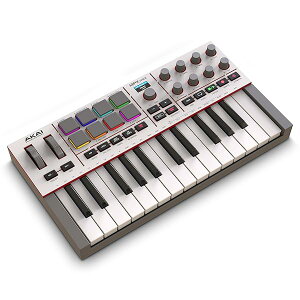 Akai Professional MPK Mini IV USB-C MIDI�L�[�{�[�h�R���g���[���[ ���S�҂≹�y�v���f���[�T�[����
