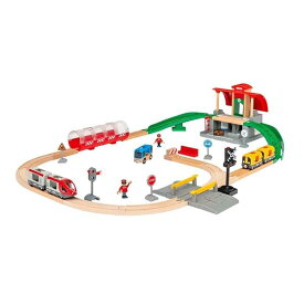 BRIO 木製レール 知育玩具 セントラルステーションセット 対象年齢 3歳~ 33989 誕生日 クリスマ