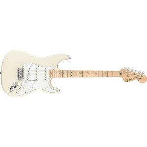 Squier by Fender �G���L�M�^�[ Affinity Series? Stratocaster?, Maple Fingerboard, White Pickguard, Olympic White �\