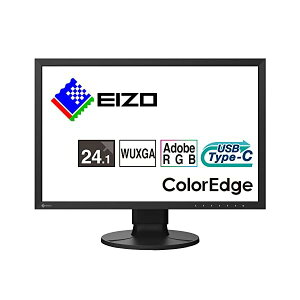 EIZO �J���[�}�l�[�W�����g���j�^�[ | ColorEdge CS2400S-BK | 24.1�^WUXGA�EUSB Type-C�EAdobe RGB 99���E�L��