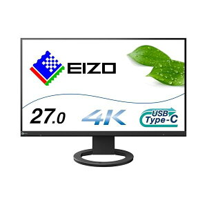 EIZO �r�W�l�X�����X�^���_�[�h���j�^�[ | FlexScan EV2740S-BK | 27.0�^4K UHD�EUSB Type-C�E�u���b�N