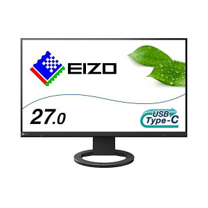 EIZO �r�W�l�X�X�^���_�[�h���j�^�[ | FlexScan EV2720S-BK | 27.0�^WQHD�EUSB Type-C�E�u���b�N