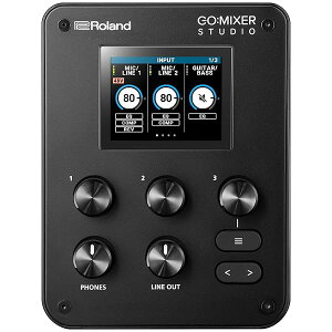 Roland ���[�����h GO:MIXER STUDIO/GOMIXERST �I�[�f�B�I�~�L�T�[ �I�[�f�B�I�C���^�[�t�F�[�X �y��