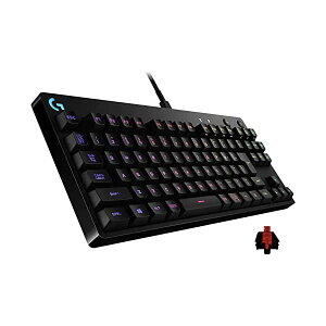 Logicool G(���W�N�[�� G) PRO�Q�[�~���O�L�[�{�[�h �e���L�[���X GX�X�C�b�` ���j�A �L�� ���J�j