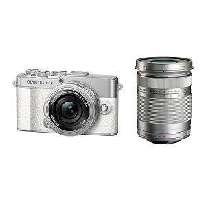 OM SYSTEM PEN E-P7 EZ�_�u���Y�[���L�b�g �z���C�g