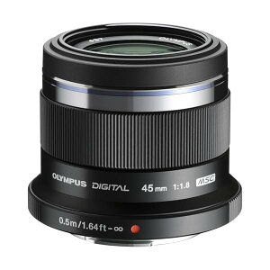 OLYMPUS �P�œ_�����Y M.ZUIKO DIGITAL 45mm F1.8 �u���b�N ET-M4518