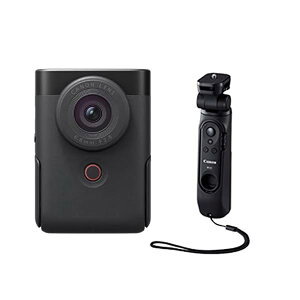 �L���m�� Canon Vlog�J���� PowerShot V10 �g���C�|�b�h�O���b�v�L�b�g �u���b�N PSV10TRIPODKITBK
