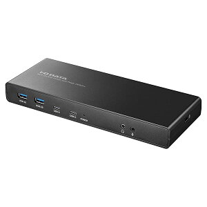 �A�C�E�I�[�E�f�[�^ IODATA USB A Type-C���Ή� �h�b�L���O�X�e�[�V���� HDMI DisplayPort 4K�Ή� 60fps US
