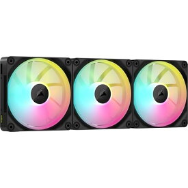 CORSAIR iCUE LINK LX120 RGB スターターキット 120mm PWM PCケースファン デュアルライトループ トリプ