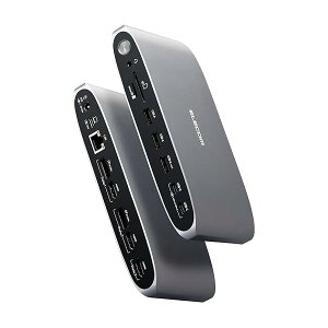 �G���R�� �h�b�L���O�X�e�[�V���� 13in1 Displaylink�Ή� 3��ʊg�� 4K/60Hz USB PD�Ή� 100W �V���o�[ D