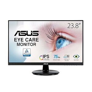 ASUS ���j�^�[ Eye Care VA24DCP 23.8�C���` / �t��HD (1920 x 1080) / IPS/USB Type-C HDMI / 65W�d�͋��� / 75Hz /
