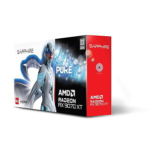 SAPPHIRE PURE Radeon RX 9070 XT GAMING OC 16GB �O���t�B�b�N�X�{�[�h 11348-02-20G VD8984