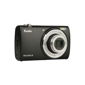�P���R�[(Kenko) �R���p�N�g�f�W�^���J���� KC-ZM13 BK ���w5�{�Y�[�� �L����f����1600����f 2.7
