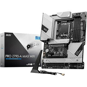 MSI PRO Z790-A MAX WIFI ��14/13/12����Intel LGA1700 Core�v���Z�b�T�Ή� DDR5 Z790�`�b�v�Z�b�g ATX �}�U�[�{