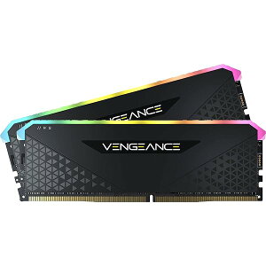 CORSAIR VENGEANCE RGB RS DDR4 ������ 64GB�i32GB×2�j�ő�3600MHz�Ή� Intel XMP�Ή� CL18 �f�X�N�g�b�vPC�p �u