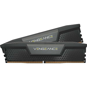 CORSAIR VENGEANCE DDR5 ������ 64GB(32GB×2)�ő�6400MHz�Ή� Intel XMP�Ή� CL32 �f�X�N�g�b�vPC�p �u���b�N C