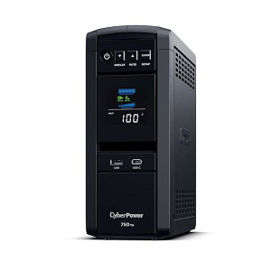 CyberPower (�T�C�o�[�p���[) CP750PFCLCDJP ����d�d�����u UPS ���C���C���^���N�e�B�u���d/�����g