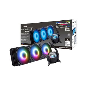 ���l�u�� ���� CPU�N�[���[ LED ���f�� 360mm (120mm PWM�t�@��×3) ASETEK �����W�G�[�^�[���� KURO-AIOWC