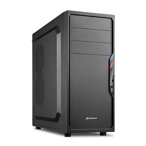 Sharkoon ATX/MicroATX�Ή��~�h���^���[PC�P�[�X VS4-V�V���[�Y �u���b�N SHA-VS4-VBK