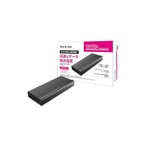 ���l�u�� �O�t�� M.2 NVMe SSD �P�[�X Type-C / Type-A�@(USB3.2 Gen2) �Ή� �ő�e�� 4TB �A���~�{�f�B ��