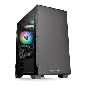 Thermaltake S100 TG �����K���X �~�j�^���[PC�P�[�X �X�C���O�h�A�p�l���̗p CA-1Q9-00S1WN-00 CS7885 �u