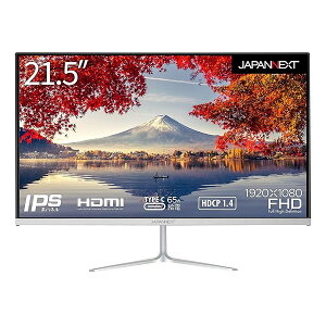 JAPANNEXT 21.5�C���` ���j�^�[ �t��HD 1920x1080�𑜓x IPS �f�B�X�v���C (HDMI/USB-C ���d (65W) / �X�s�[