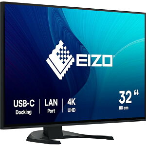 EIZO �r�W�l�X�����v���~�A�����j�^�[ | FlexScan EV3240X-BK | 31.5�^4K UHD�EUSB Type-C�E�u���b�N