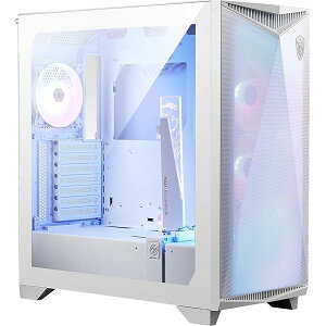 MSI MPG GUNGNIR 300R AIRFLOW WHITE PC�P�[�X E-ATX �~�h���^���[ �� �G�A�t���[�d�� ARGB�t�@��4��t�� ��