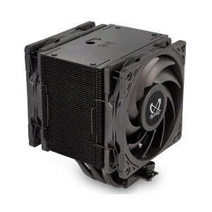 SCYTHE �T�C�Y �T�C�h�t���[�^CPU�N�[���[ MUGEN6 BLACK EDITION �f���A���t�@�� 6mm�a�q�[�g�p�C�vx6 S