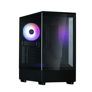 ZALMAN P10 Black �s���[���X�\���̗p �~�j�^���[ Micro-ATX PC�P�[�X �u���b�N CS8958