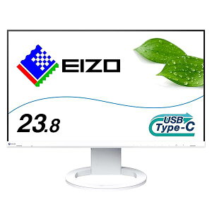 EIZO �r�W�l�X�X�^���_�[�h���j�^�[ | FlexScan EV2480-ZWT | 23.8�^�t��HD�EUSB Type-C�E�z���C�g