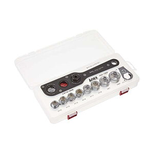�A�l�b�N�X(ANEX) �I�t�Z�b�g�A�_�v�^�[19 �Ε�19mm �P�[�X�t �}���`�Z�b�g AOA-19S2 �y�����Ƃ���̃l�W��i�b�g�񂵂Ɂz������� �i�b�g�� �l�W�� �X�g���[�g �H��