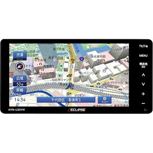 �C�N���v�X(ECLIPSE) �J�[�i�r�Q�[�V���� 7�^���C�h AVN-LS04W-24 16GB �t���Z�O+1�Z�O VICS WIDE CD DVD Bluetooth �f���\�[�e�� DENSO TEN