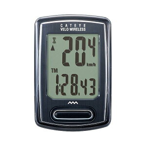 �L���b�g�A�C(CAT EYE) �T�C�N���R���s���[�^�[ VELO WIRELESS �x�����C�����X ���� �d�r�� IPX-8 CC-VT230W �u���b�N