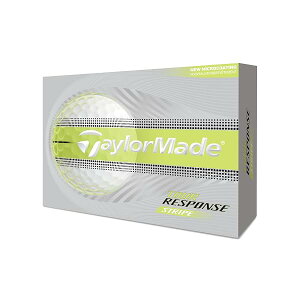 TAYLORMADE GOLF(�e�[���[���C�h�S���t) TM26 TourResp StripeYLW GLB dz �c�A�[���X�|���X�X�g���C�v �C�G���[ �S���t�{�[�� 2026�N���f�� �z���C�g/�C�G���[