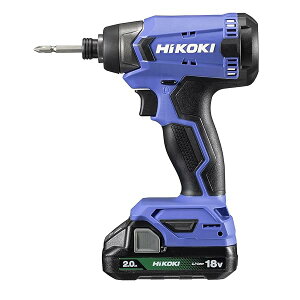 HiKOKI(�n�C�R�[�L) 18V �C���p�N�g�h���C�o�[ FWH18DA 2.0Ah �o�b�e���[2�E�[�d��E�P�[�X�t �[�d�� �d���h���C�o�[ FWH18DA�i2BG)