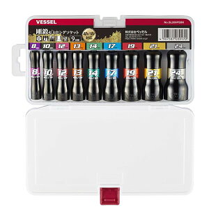 �x�b�Z��(VESSEL) 40V�Ή� ���b�Z�~�����O�\�P�b�g 9�{�g ������F���d�l�� SL209PSBK